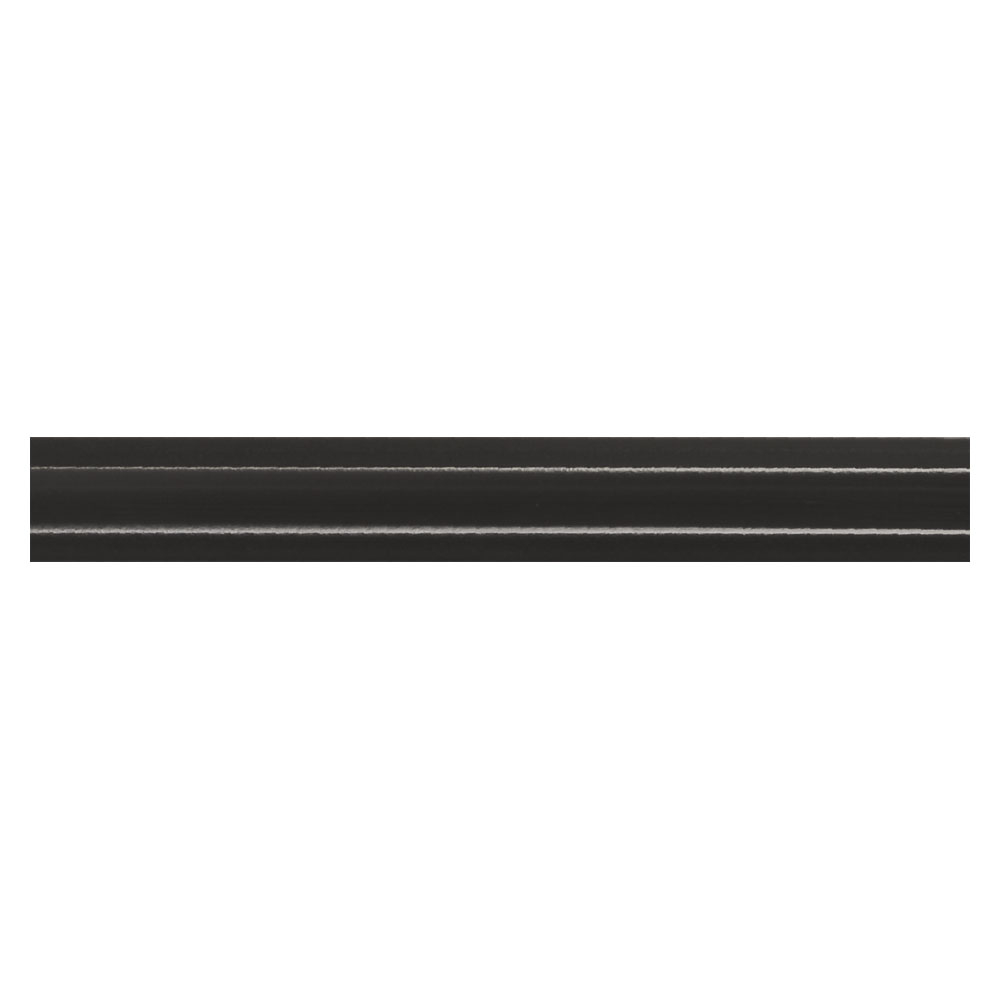Pissano Veggflis New York Svart Matt 2x15 cm